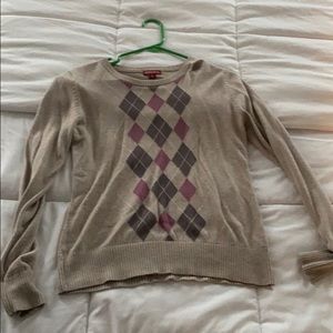 Tan sweater